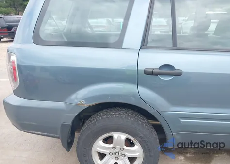 2007 Honda Pilot Lx из США, поврежденный, VIN 2HKYF181X7H518909